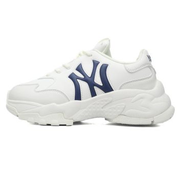 MLB NY 청키 라이너 베이직 뉴욕 양키스 스니커즈 3ASHBCW3N-50WHS