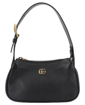 구찌 아프로디테 더블 G 미니 숄더백 블랙 L21*W4*H12cm