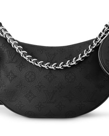 LOUIS VUITTON 송아지 가죽 숄더 백, 크로스 백 S 여성 블랙 L26*W7.5*H17cm