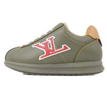 LOUIS VUITTON Nigo 콜라보레이션 버터스소프트 FW25 로우탑 캐주얼화 남성 브라운 1AIKHF