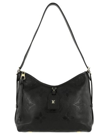 루이비통 캐리올 Pm 모느그램 앙프렝뜨 레더 블랙 L29.5*W12*H24cm