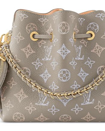 LOUIS VUITTON 벨라 소가죽 문라이트 여신 버킷 백, 크로스백, 숄더 백 레귤러 여성 그레이 그린 L22*W14*H19cm