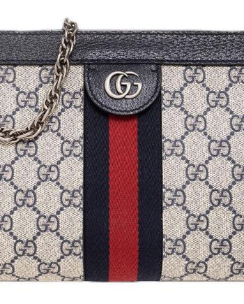 구찌 오피디아 Gg 스몰 숄더백 베이지 블루 슈프림 L26*W8*H17.5cm