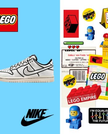 【☆LEGO】나이키 x 레고 덩크 로우 세일 블랙 러시 레드