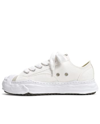 메종 미하라 야스히로 웨인 OG 솔 캔버스 로우탑 스니커즈 화이트 AO5FW702-WHITE