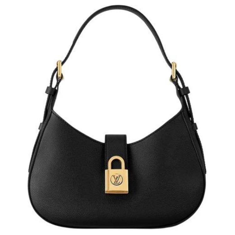 루이비통 로우 키 숄더백 블랙 L25*W6*H16cm