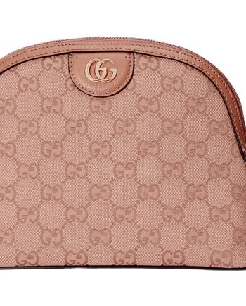 구찌 오피디아 Gg 스몰 숄더백 핑크 캔버스 L23.5*W8*H19cm